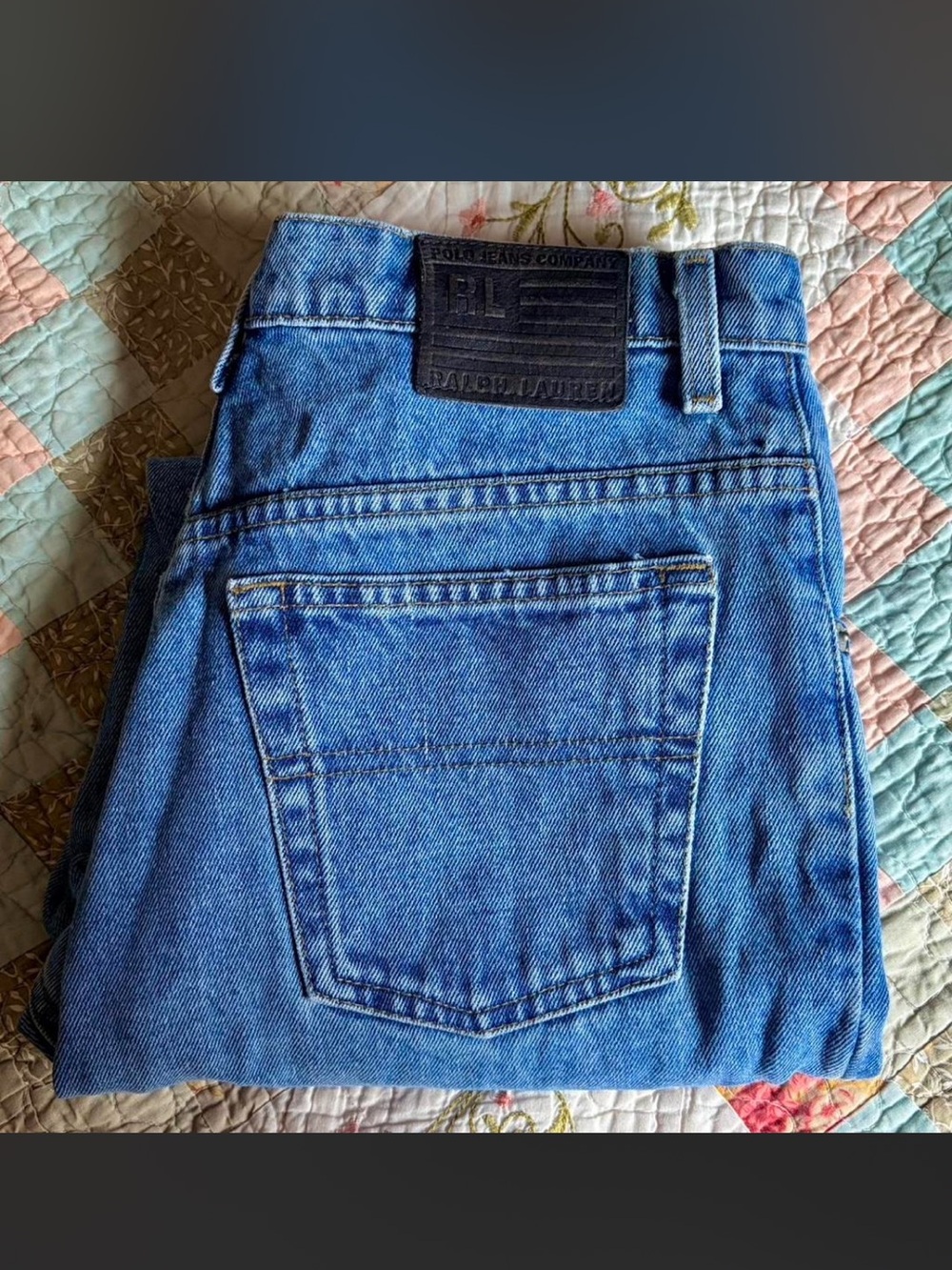 Ralph Lauren Light Blue Men's Relaxed Denim Jeans